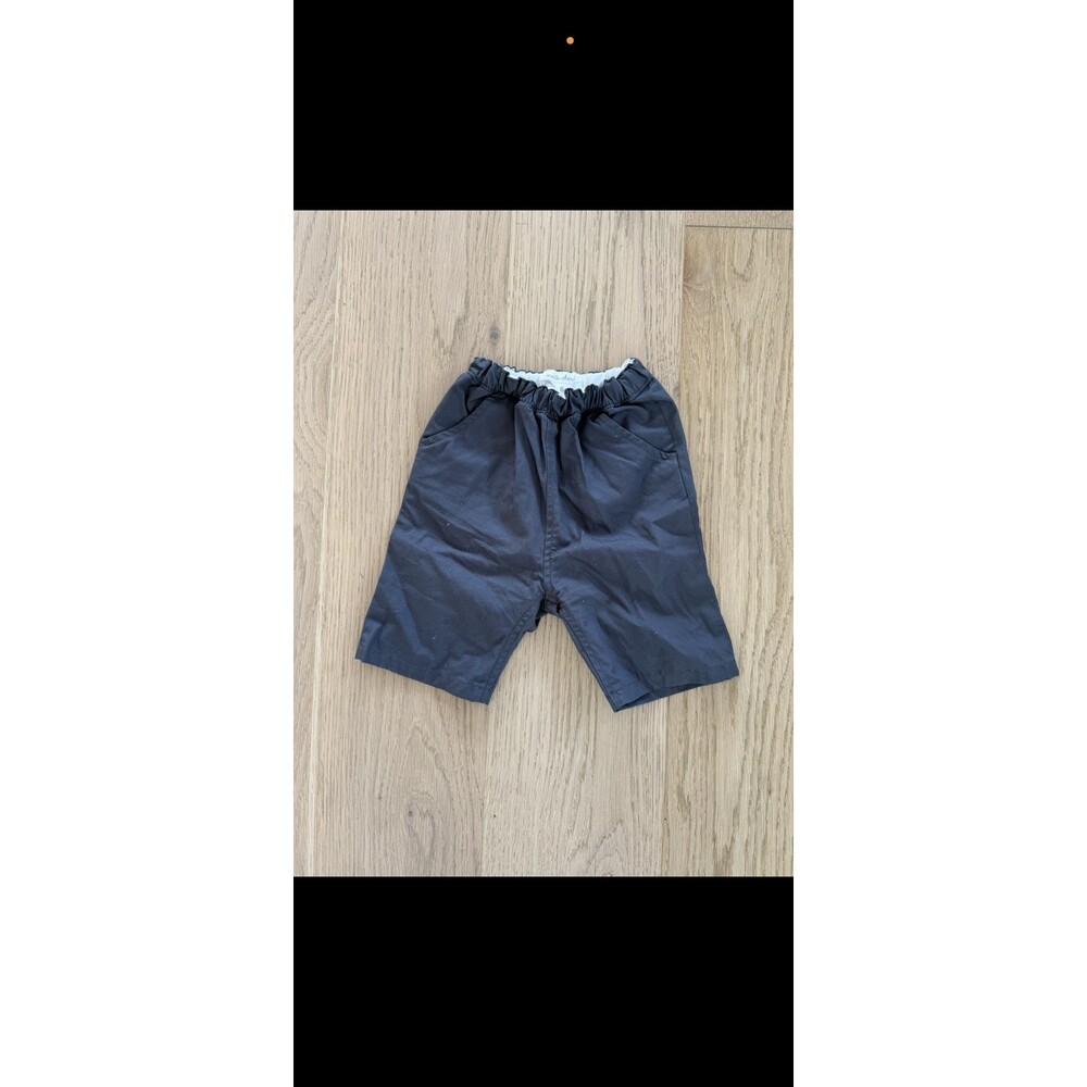 Marie Chantal Baby Pants Boys Unisex 6 Months Blue Structured Cotton